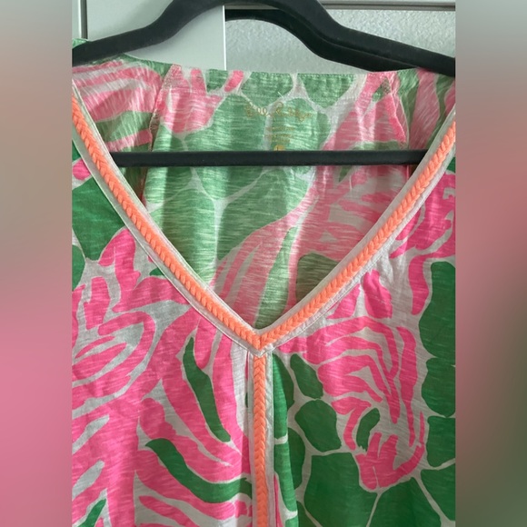 Lilly Puliter Bonita tunic coverup dress Sz. L - Picture 4 of 11